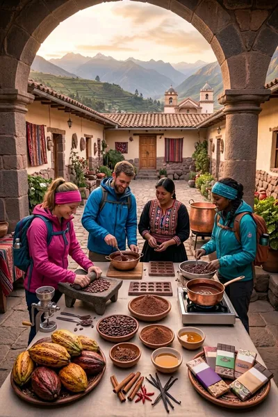 Premium Chocolate Workshop in Cusco with Organic Cacao