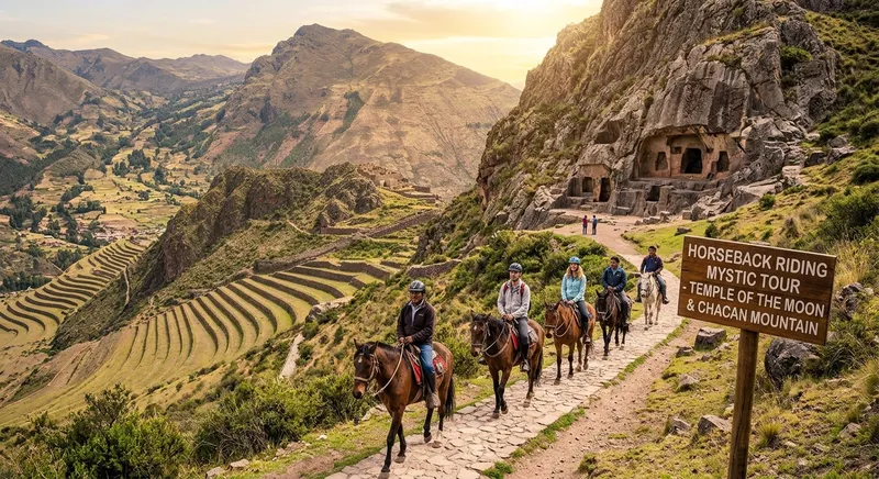 Horseback Riding Mystic Tour Temple of the Moon & Chacan Mountain