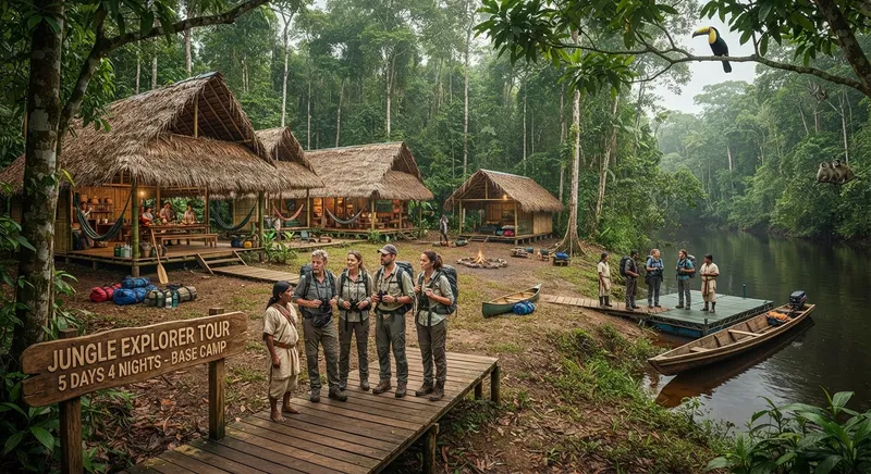 3-Day All Inclusive Guided Jungle Tour from Iquitos at Maniti Eco-Lodge