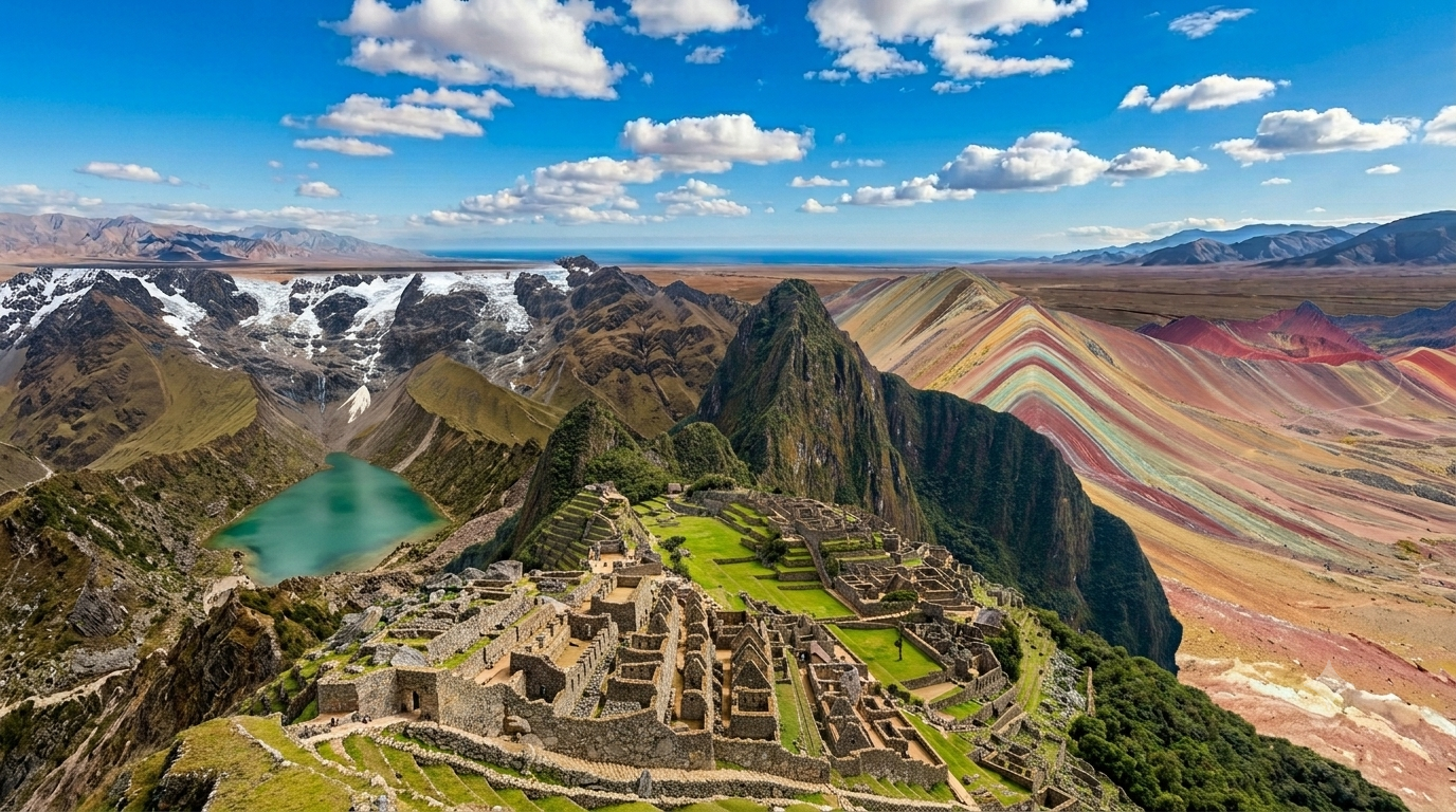 3 Days: Machu Picchu + Humantay Lake + Rainbow Mountain Premium Tour